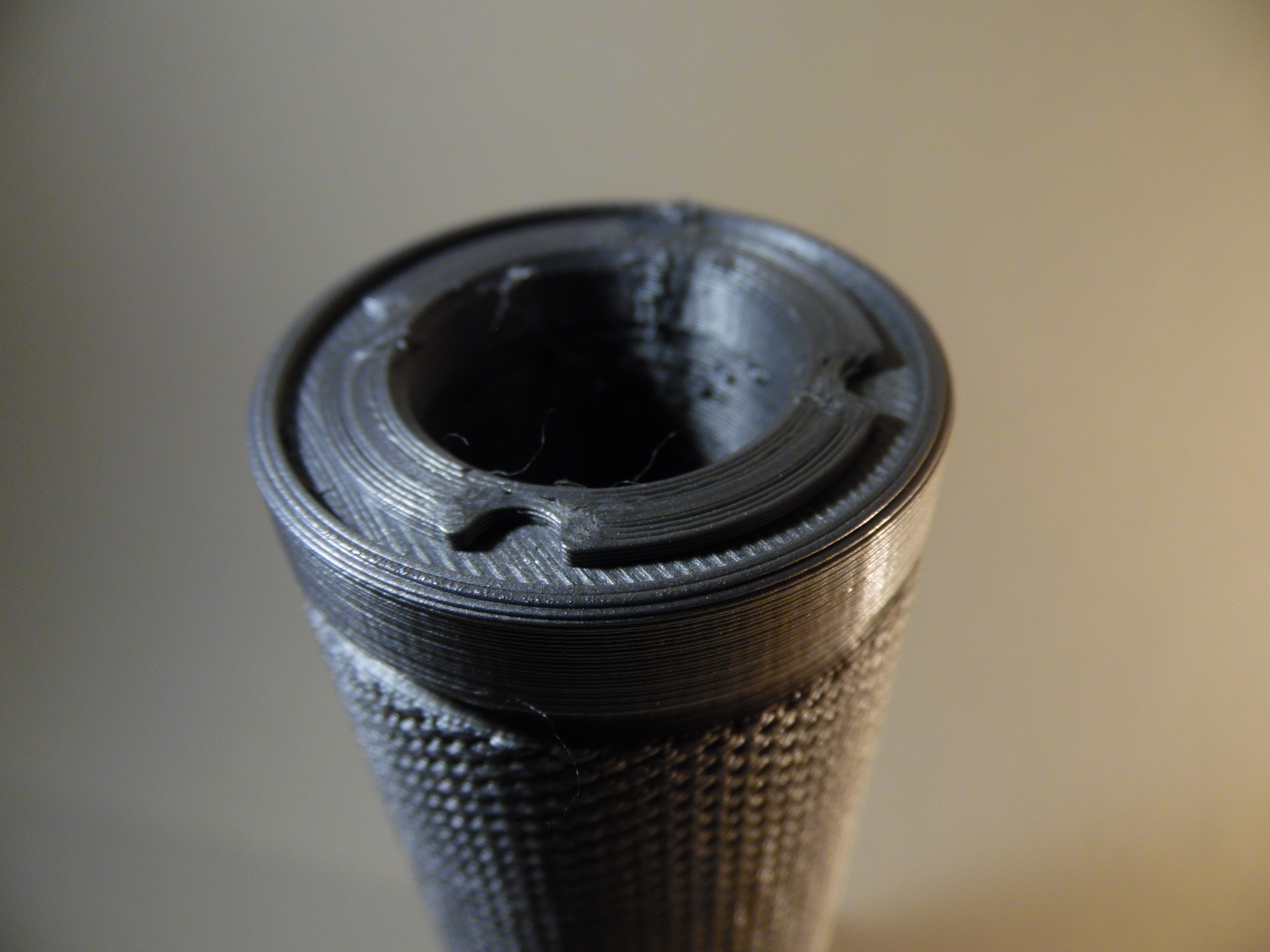 Airsoft barrel front on