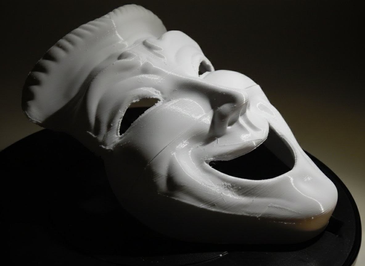 SCP035 Costume mask laying down
