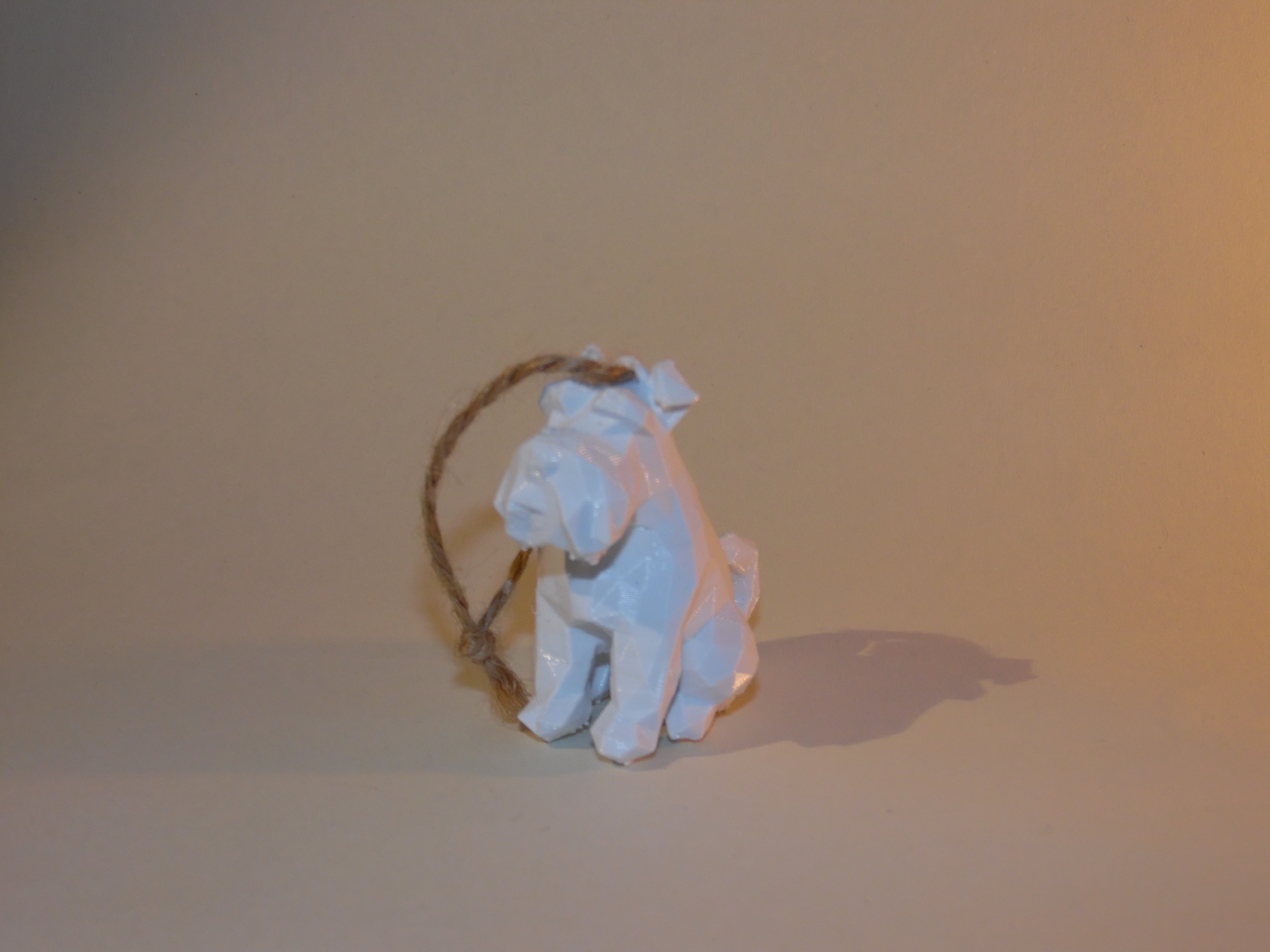 white Minatire schnauzer model